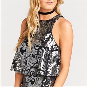 ⚡️SHOW ME YOUR MUMU sequin swing cami⚡️